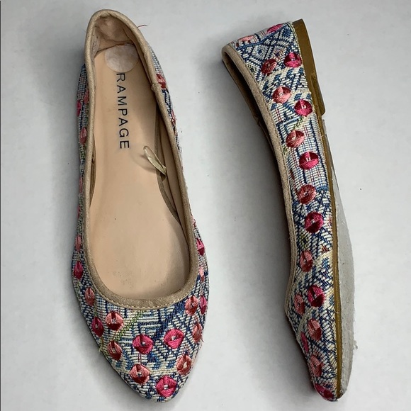 rampage ballet flats